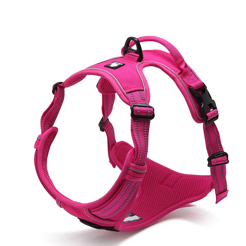 Dog's Reflective Nylon Harness