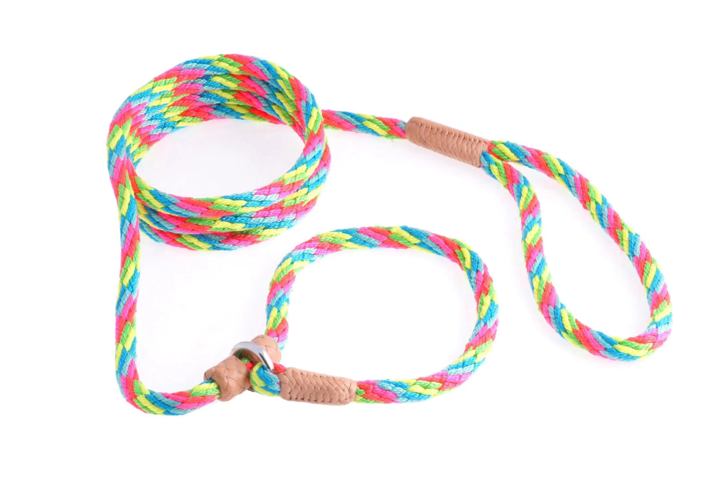 Nylon Slip Leash With 2 Stoppers (6ft  x 5/16in or 8mm)
