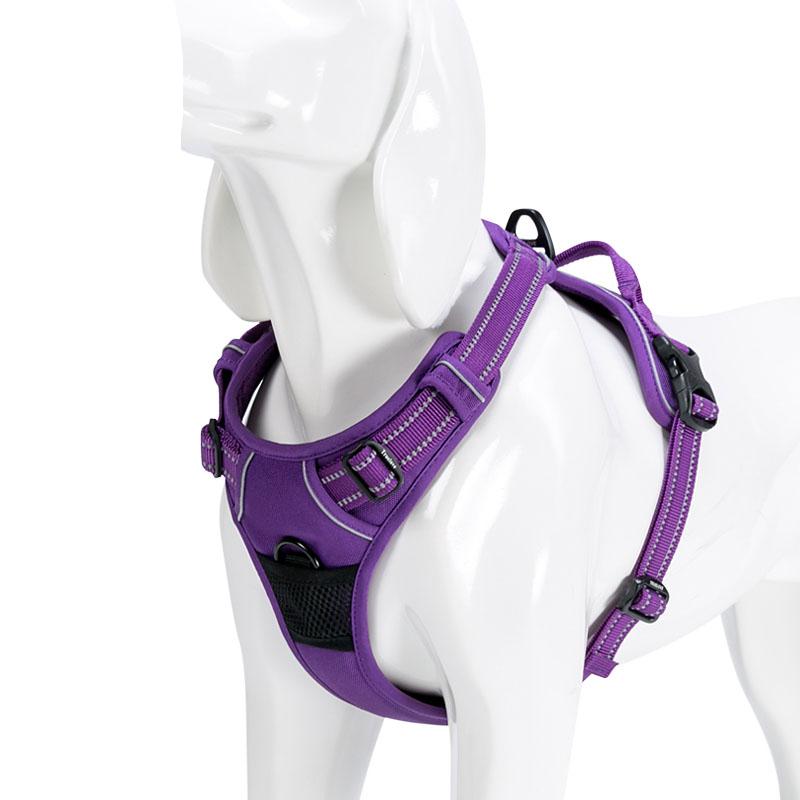 Dog's Reflective Nylon Harness