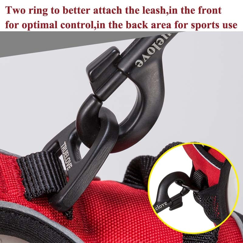 Dog's Reflective Nylon Harness